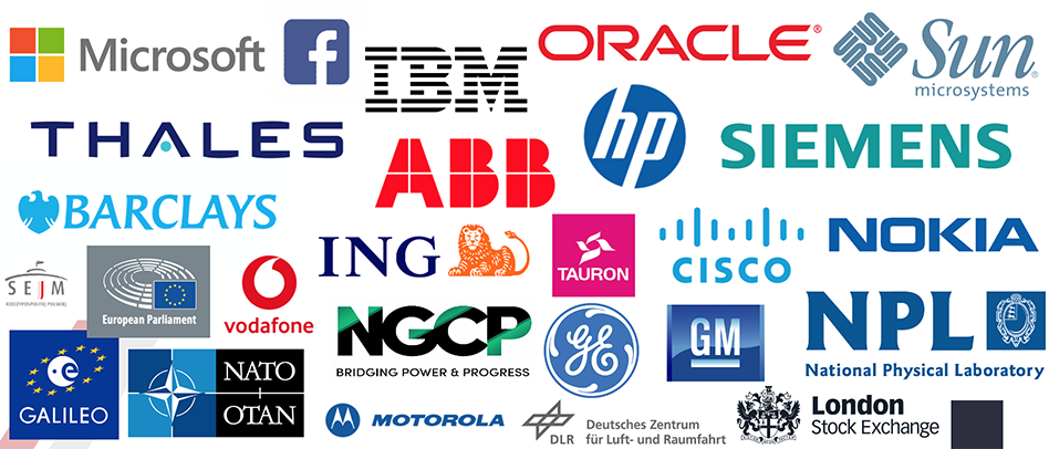 Partial list of organizations which trust ELPROMA technology